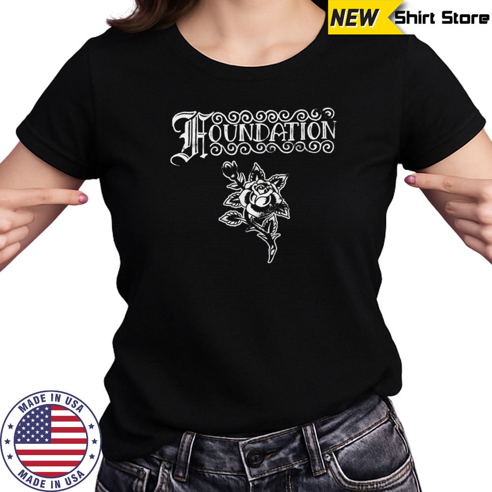 Foundation Rose Flower T-shirt Women's T-shirt