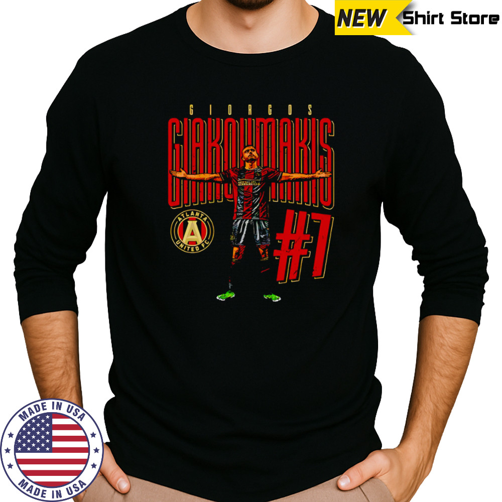 Giorgos Giakoumakis Atlanta United Dash champion shirt Long Sleeved