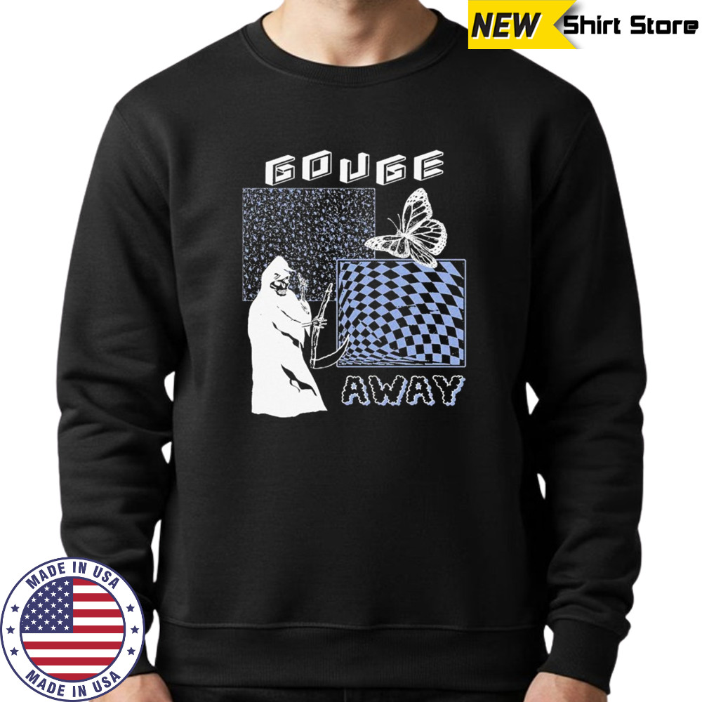 Gouge Away Butterfly Reaper T-shirt Sweatshirt