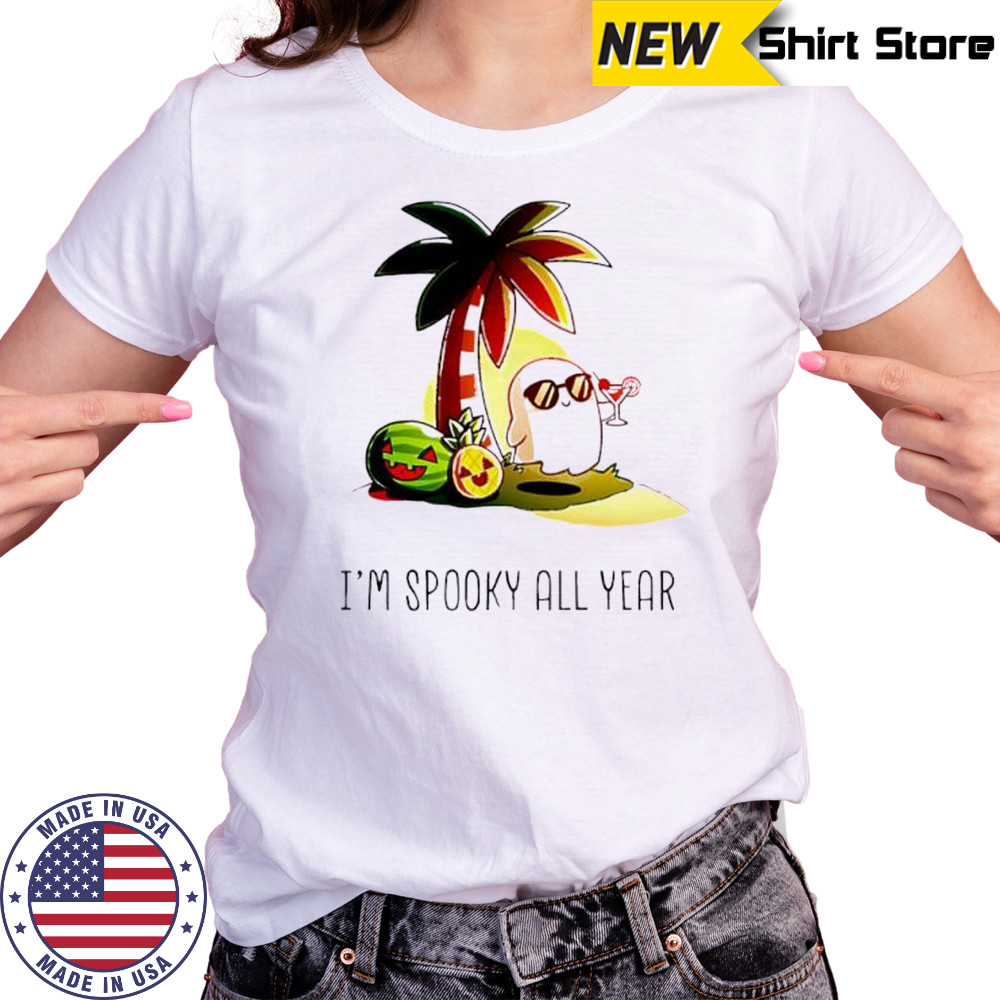 Hi Five Ghost I’m Spooky All Year Halloween shirt Women's T-shirt
