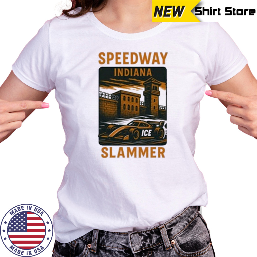 Indiana Ice Speedway Slammer T-Shirt Women's T-shirt