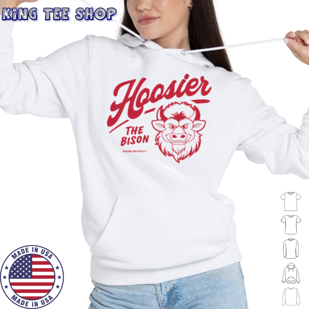IU Hoosier the Bison 2025 Mascot Shirt Hoodie