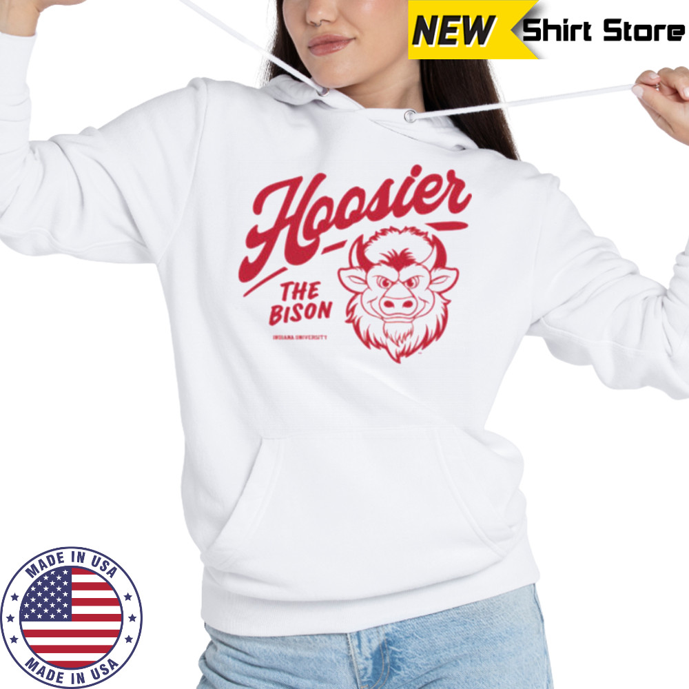 IU Hoosier the Bison 2025 Mascot Shirt Hoodie