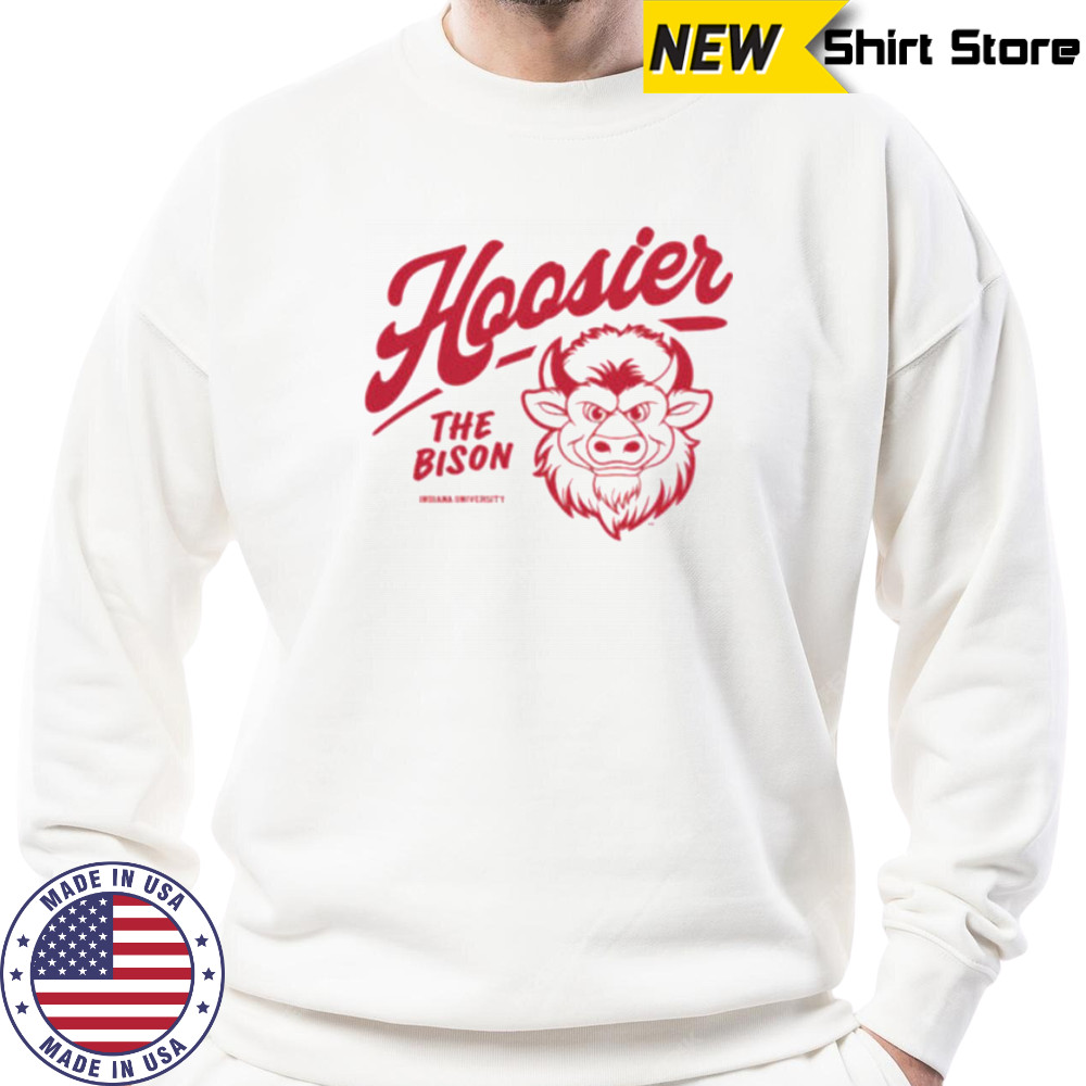 IU Hoosier the Bison 2025 Mascot Shirt Sweatshirt
