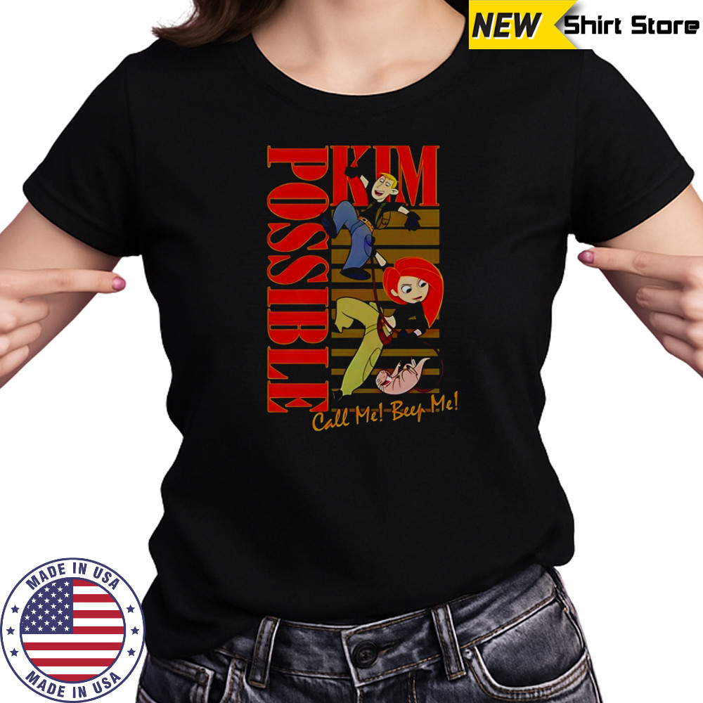 Kim Possible Call Me Beep Me T-Shirt Women's T-shirt