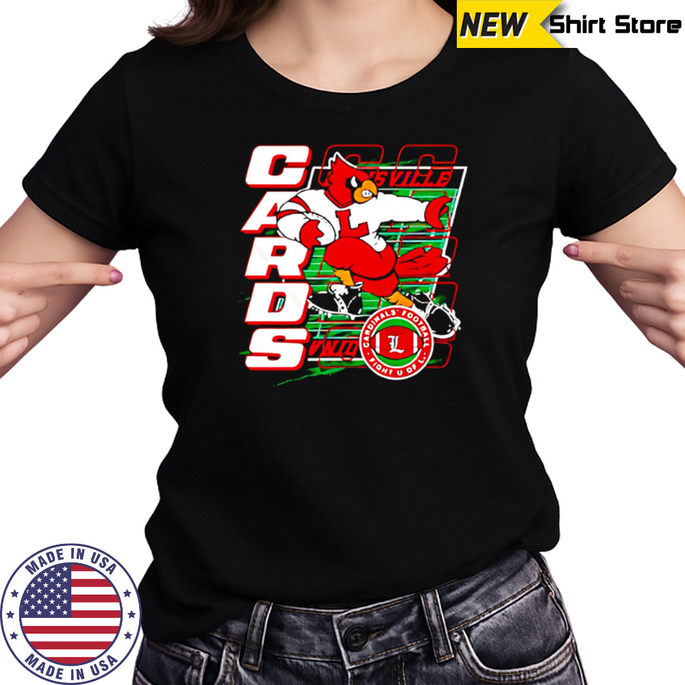 Louisville Cardinals Cardinals Football Fight Of mascot shirt Women's T-shirt