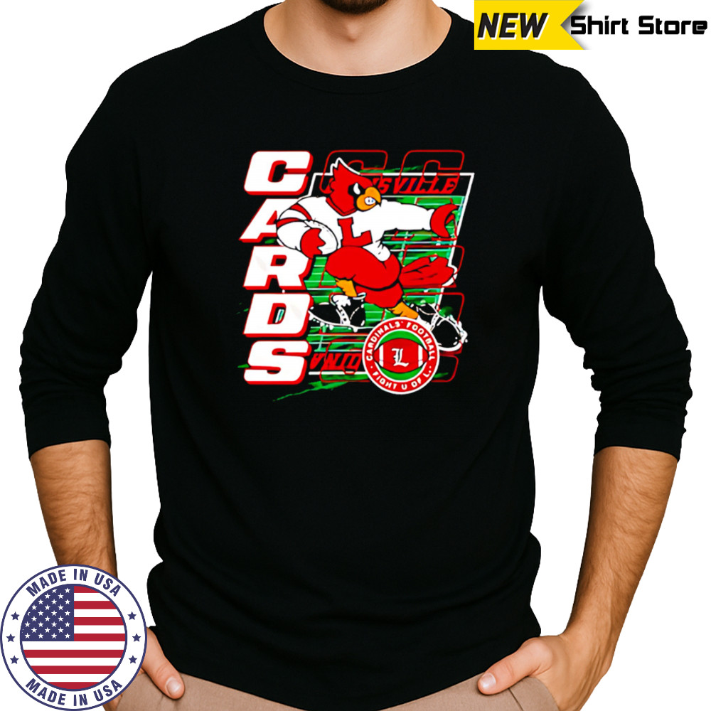 Louisville Cardinals Cardinals Football Fight Of mascot shirt Long Sleeved