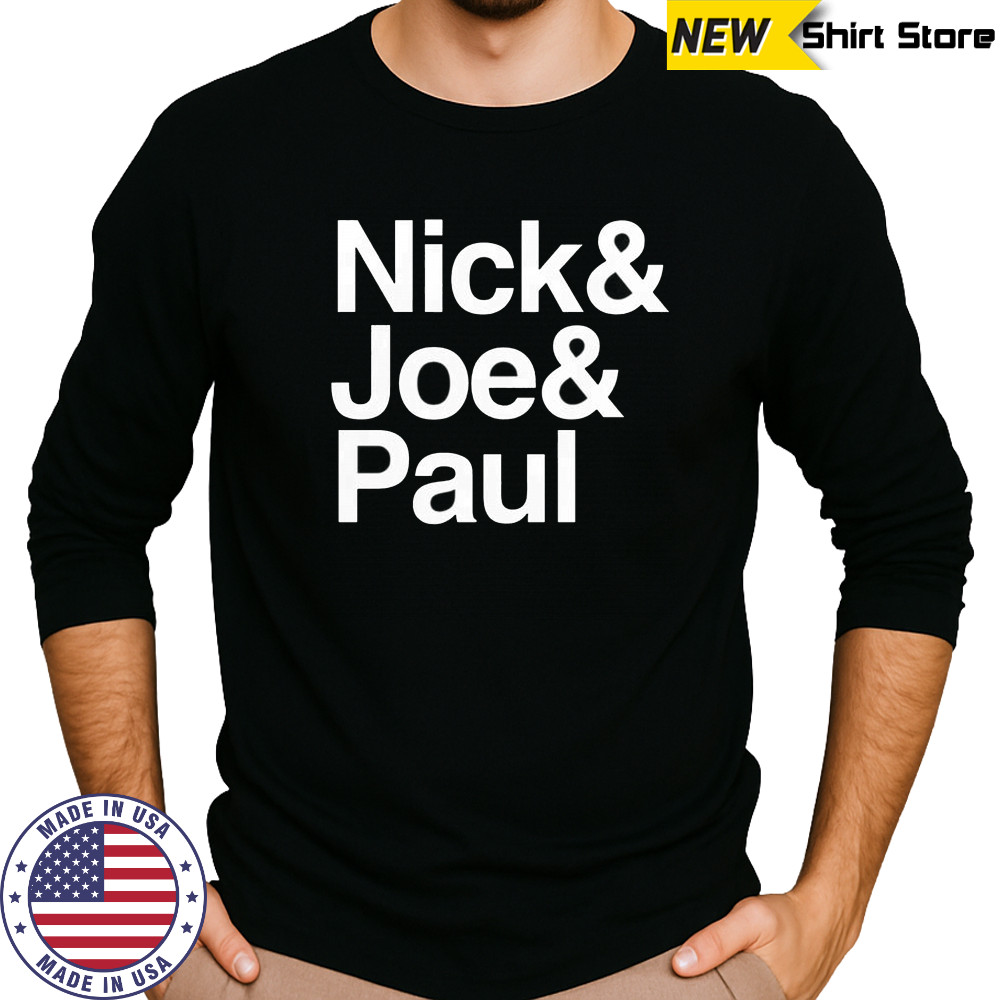Nick Joe Paul T-Shirt Long Sleeved