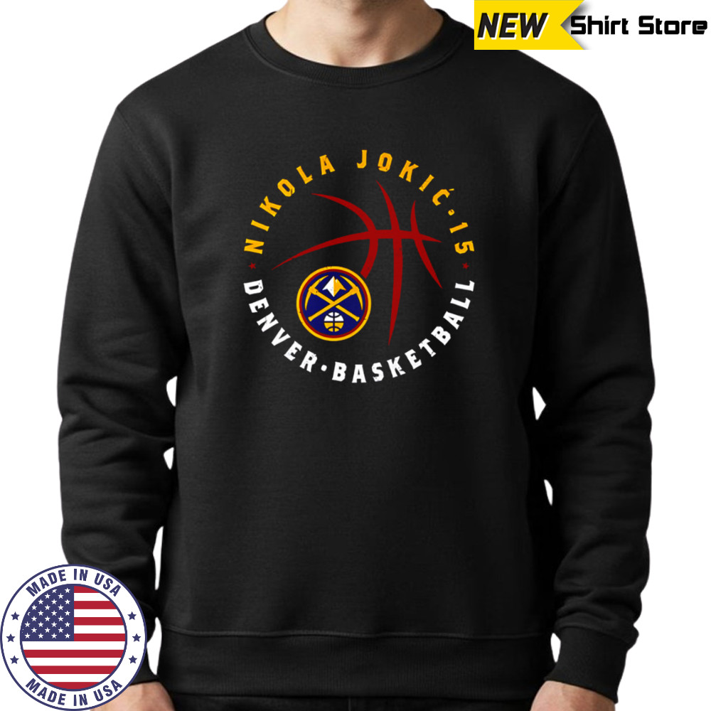 Nikola Jokic Denver Nuggets Player Ball shirt Sweatshirt