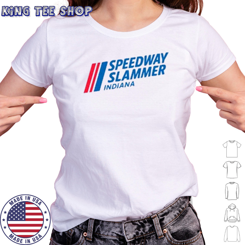 Patriotic Speedway Slammer Indiana T-Shirt Women's T-shirt