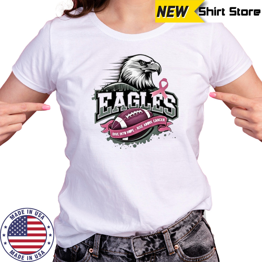Philadelphia Eagles Breast Cancer Awareness shirt Women's T-shirt