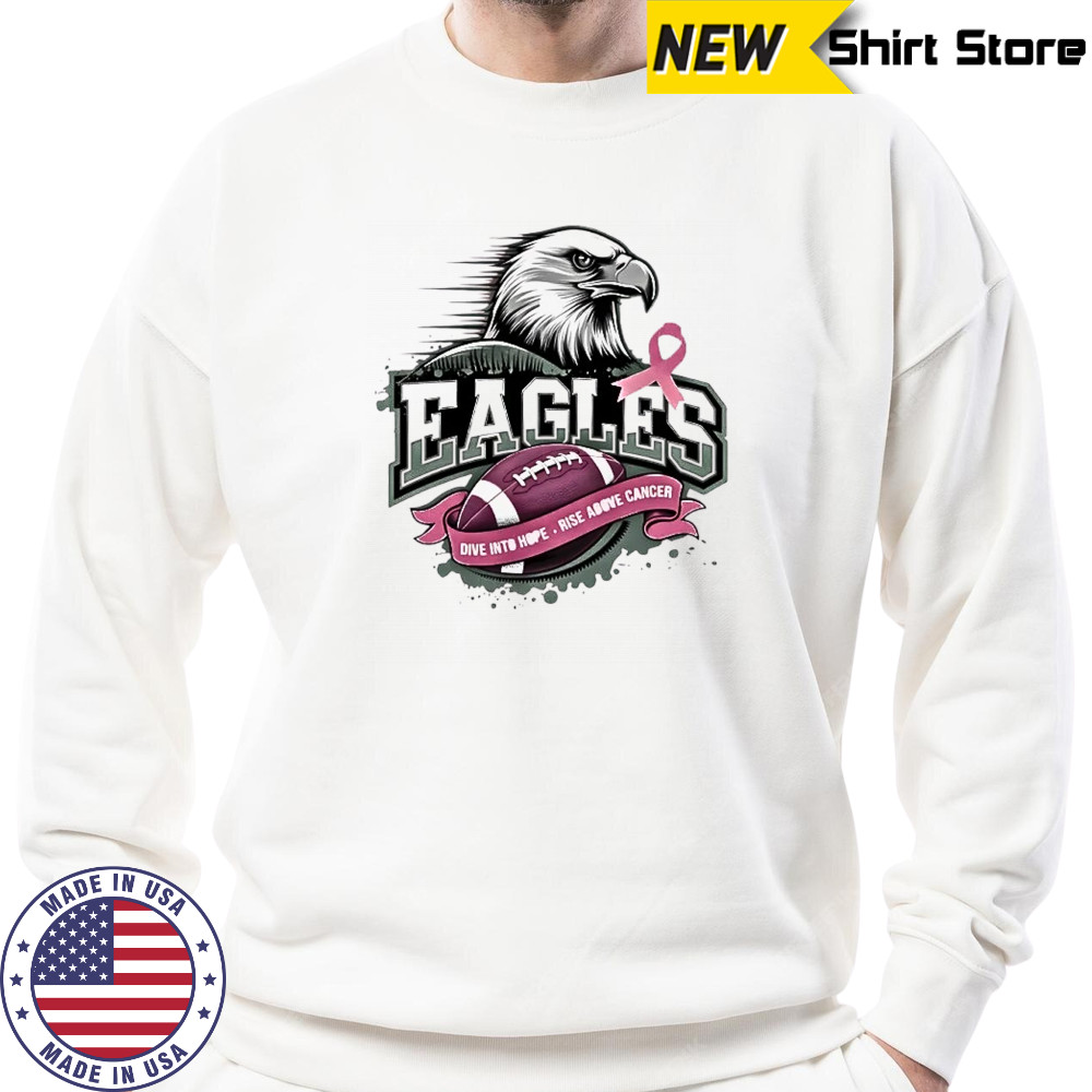 Philadelphia Eagles Breast Cancer Awareness shirt Sweatshirt