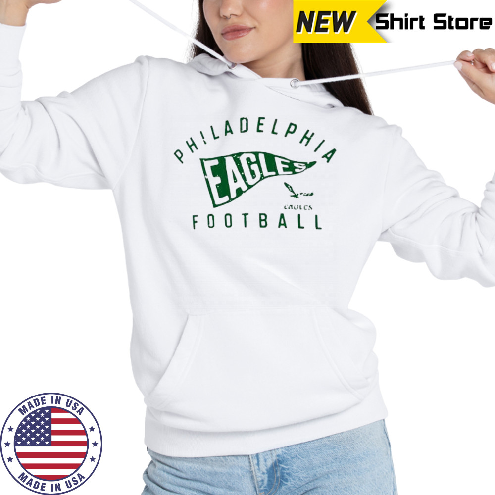 Philadelphia Eagles Pennant Wave shirt Hoodie