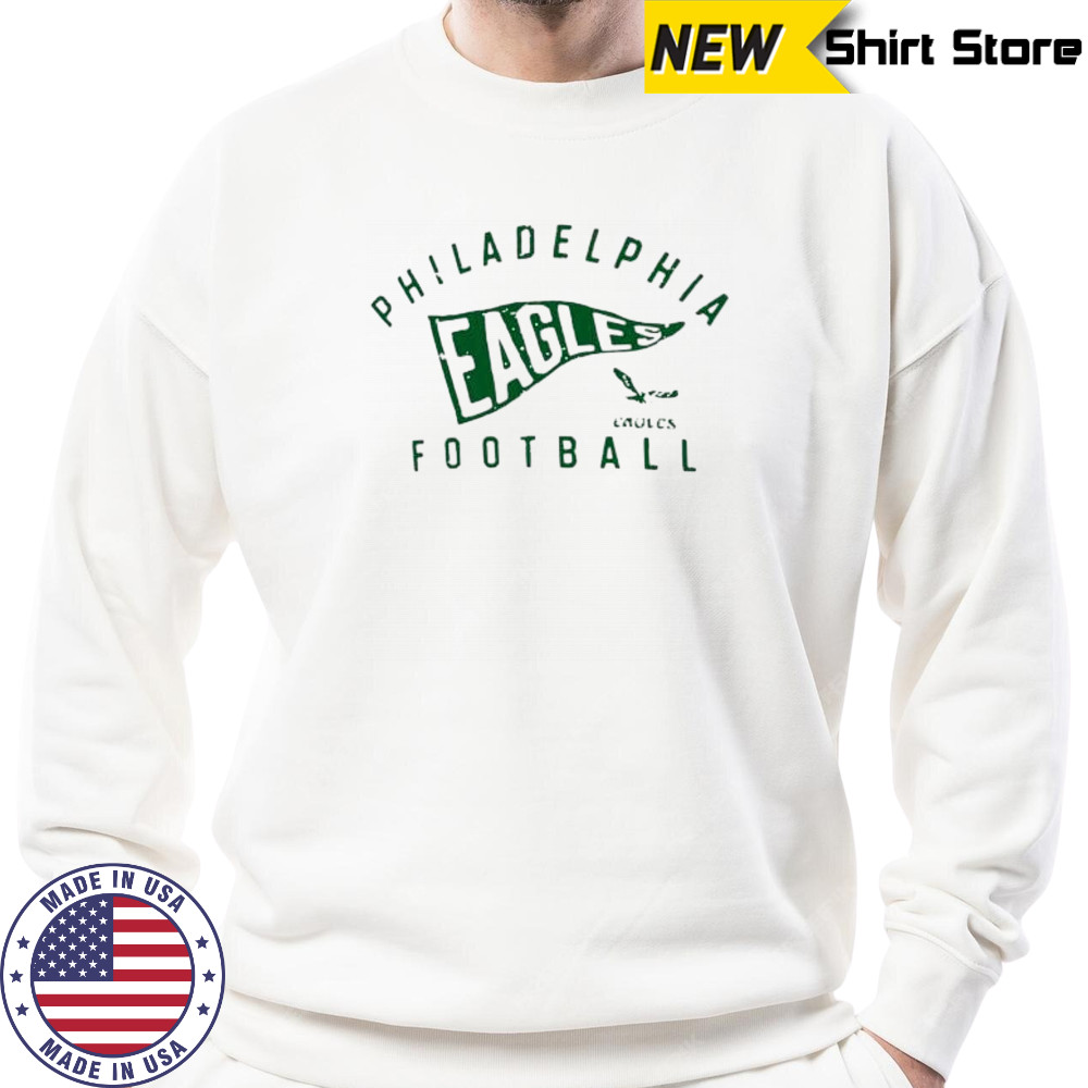 Philadelphia Eagles Pennant Wave shirt Sweatshirt
