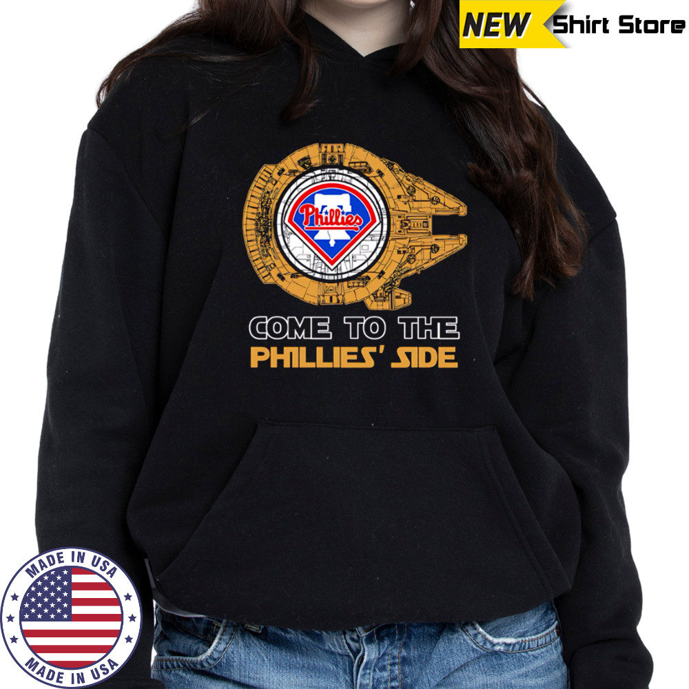 Philadelphia Phillies Star Wars Come To The Phillies Side shirt Hoodie