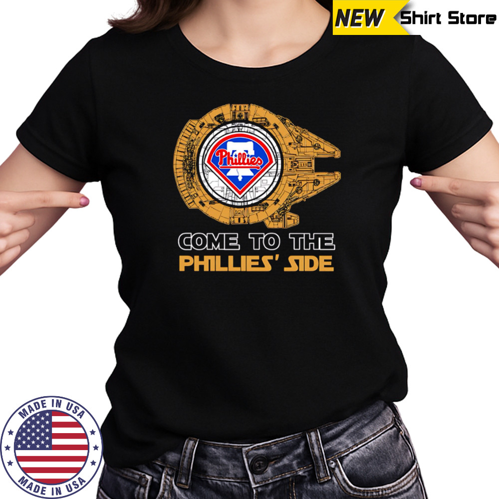 Philadelphia Phillies Star Wars Come To The Phillies Side shirt Women's T-shirt