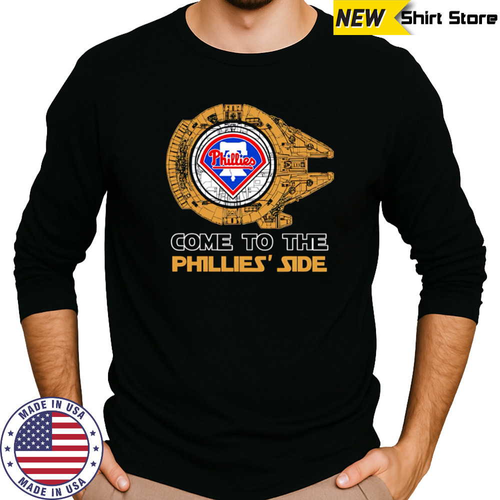Philadelphia Phillies Star Wars Come To The Phillies Side shirt Long Sleeved