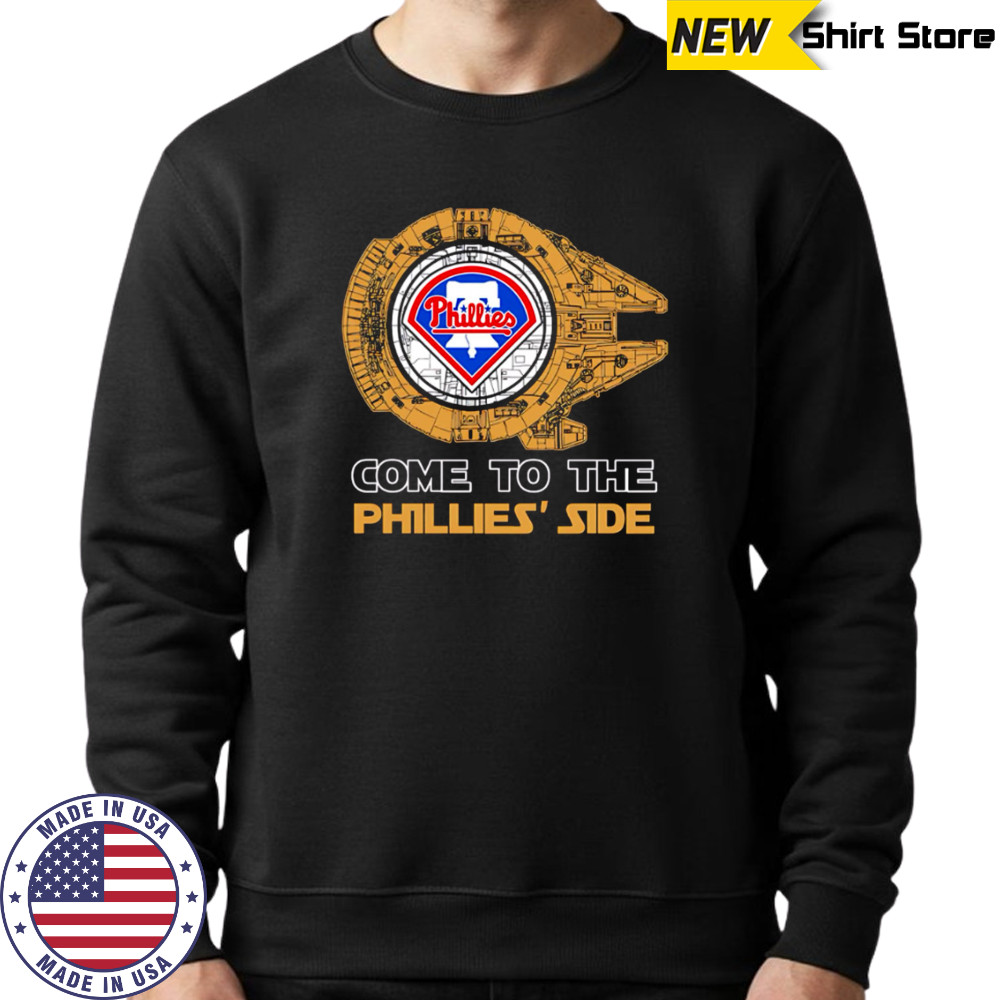 Philadelphia Phillies Star Wars Come To The Phillies Side shirt Sweatshirt