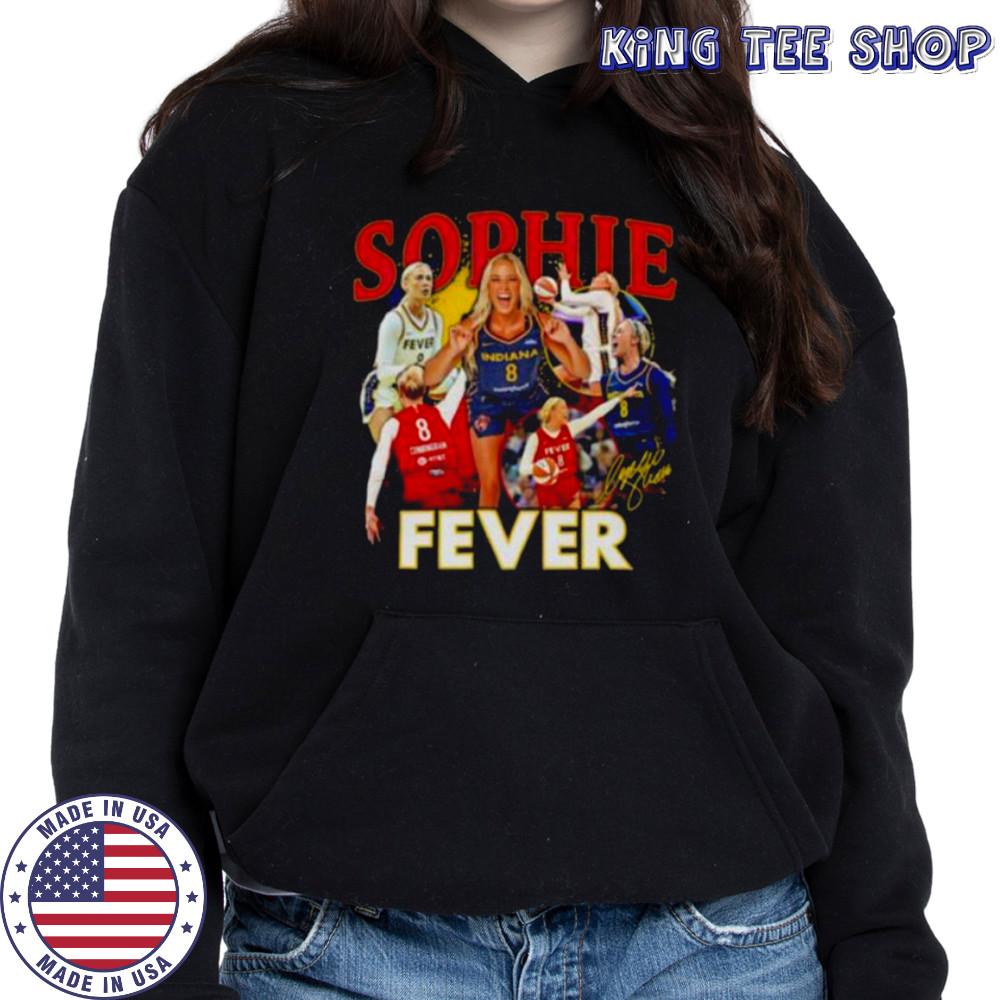 Sophie Cunningham Indiana Fever WNBA All Star collage signature shirt Hoodie