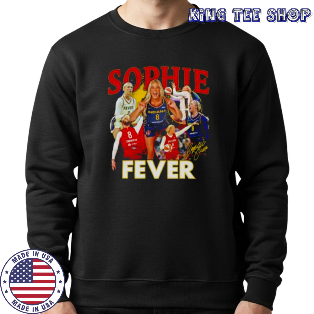 Sophie Cunningham Indiana Fever WNBA All Star collage signature shirt Sweatshirt