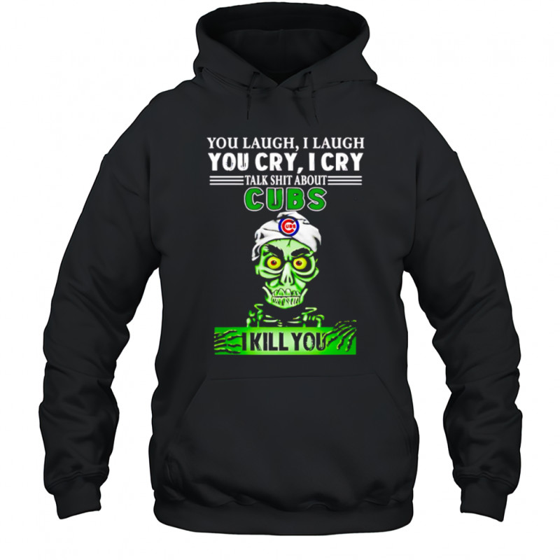 Talk Shit About Chicago Cubs I Kill You Achmed The Dead Terrorist Jeff Dunham Baseball shirt Hoodie