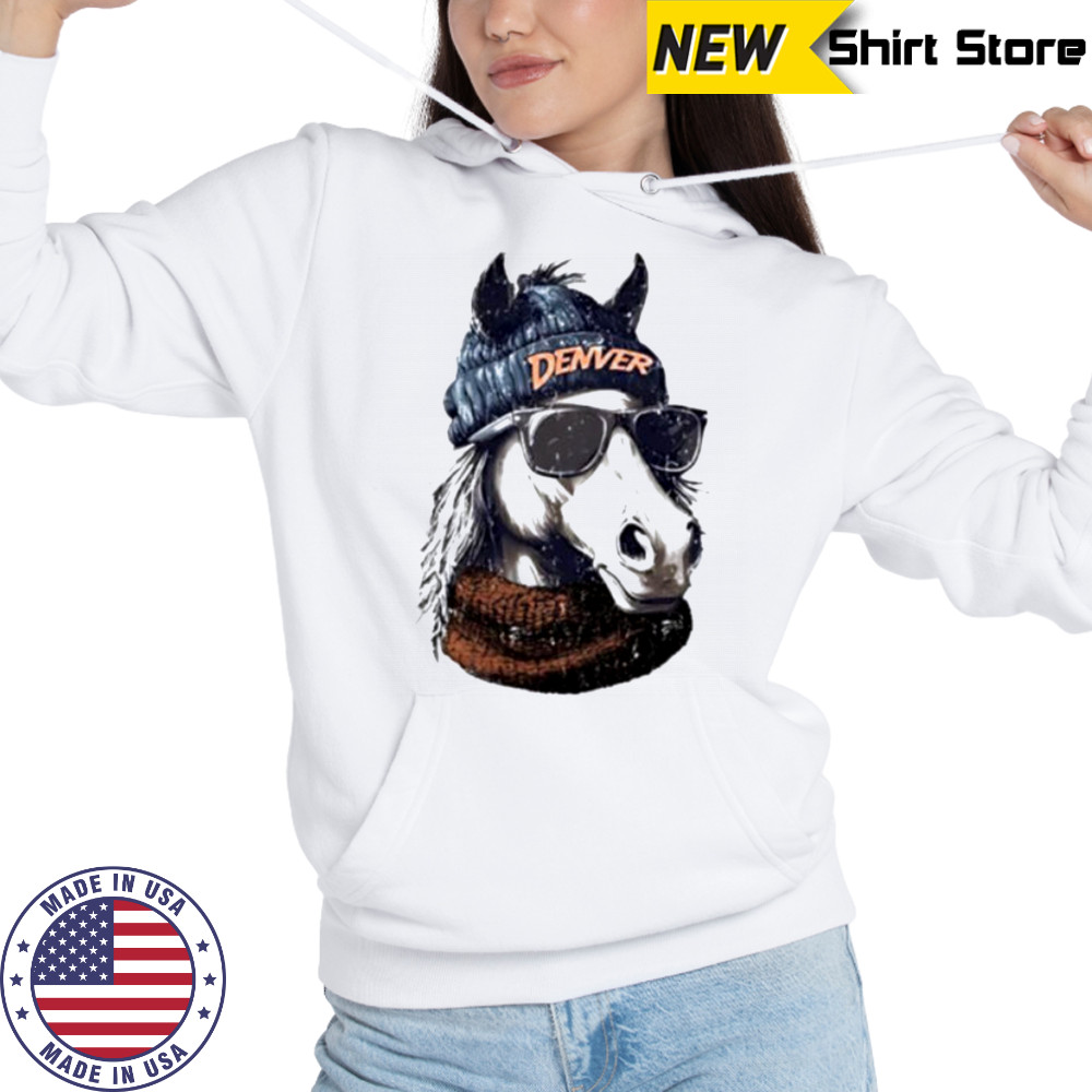 The Denver Broncos football mascot shirt Hoodie
