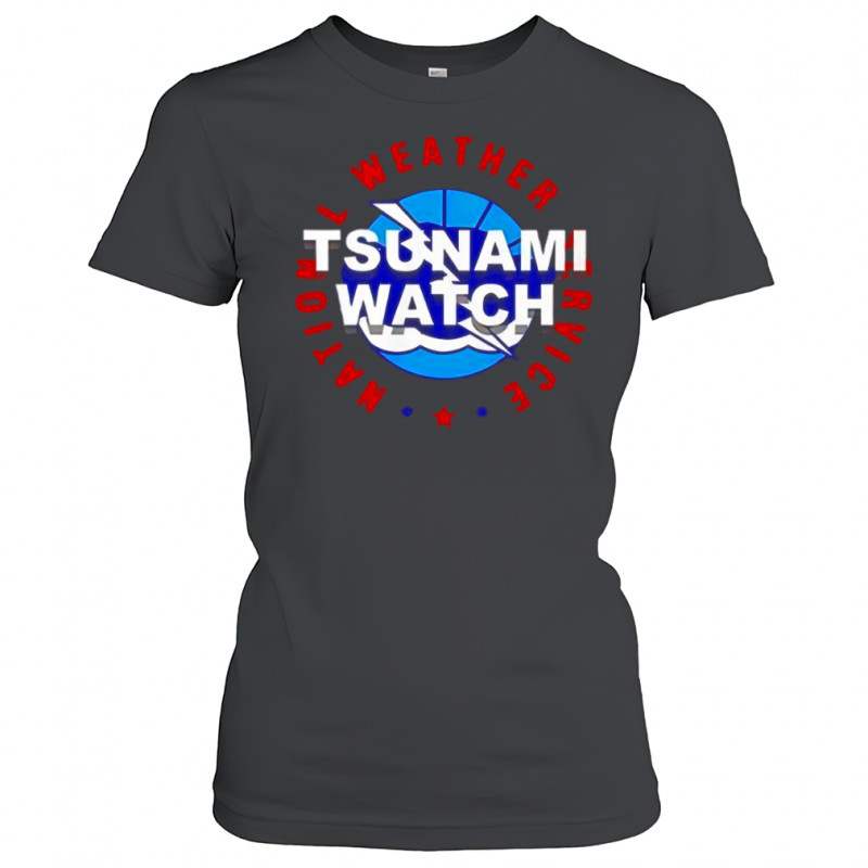 Tsunami Watch National Weather Service T-Shirt Women's T-shirt