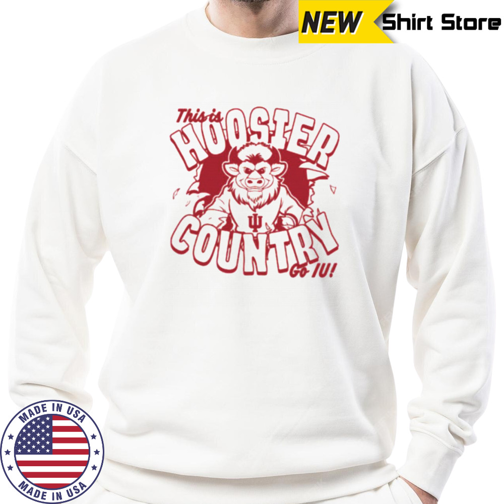 U Hoosier Country 2025 Bison Shirt Sweatshirt