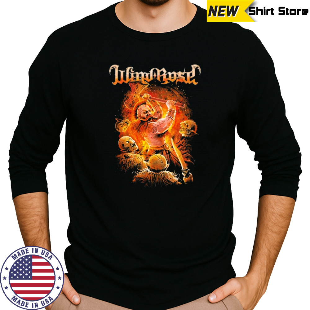 Wind Rose Red Dwarf T-shirt Long Sleeved