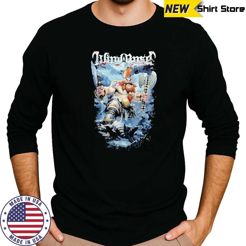 Wind Rose Trollslayer T-shirt Long Sleeved