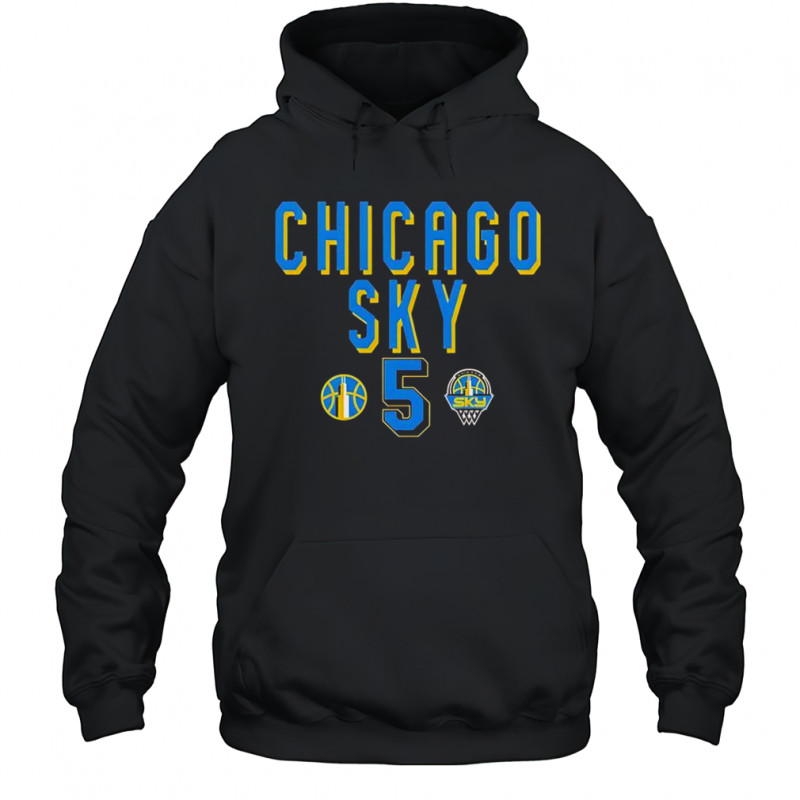 WNBA Chicago Sky Angel Reese #5 Style T-Shirt Hoodie