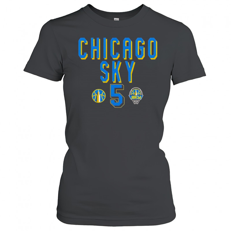 WNBA Chicago Sky Angel Reese #5 Style T-Shirt Women's T-shirt
