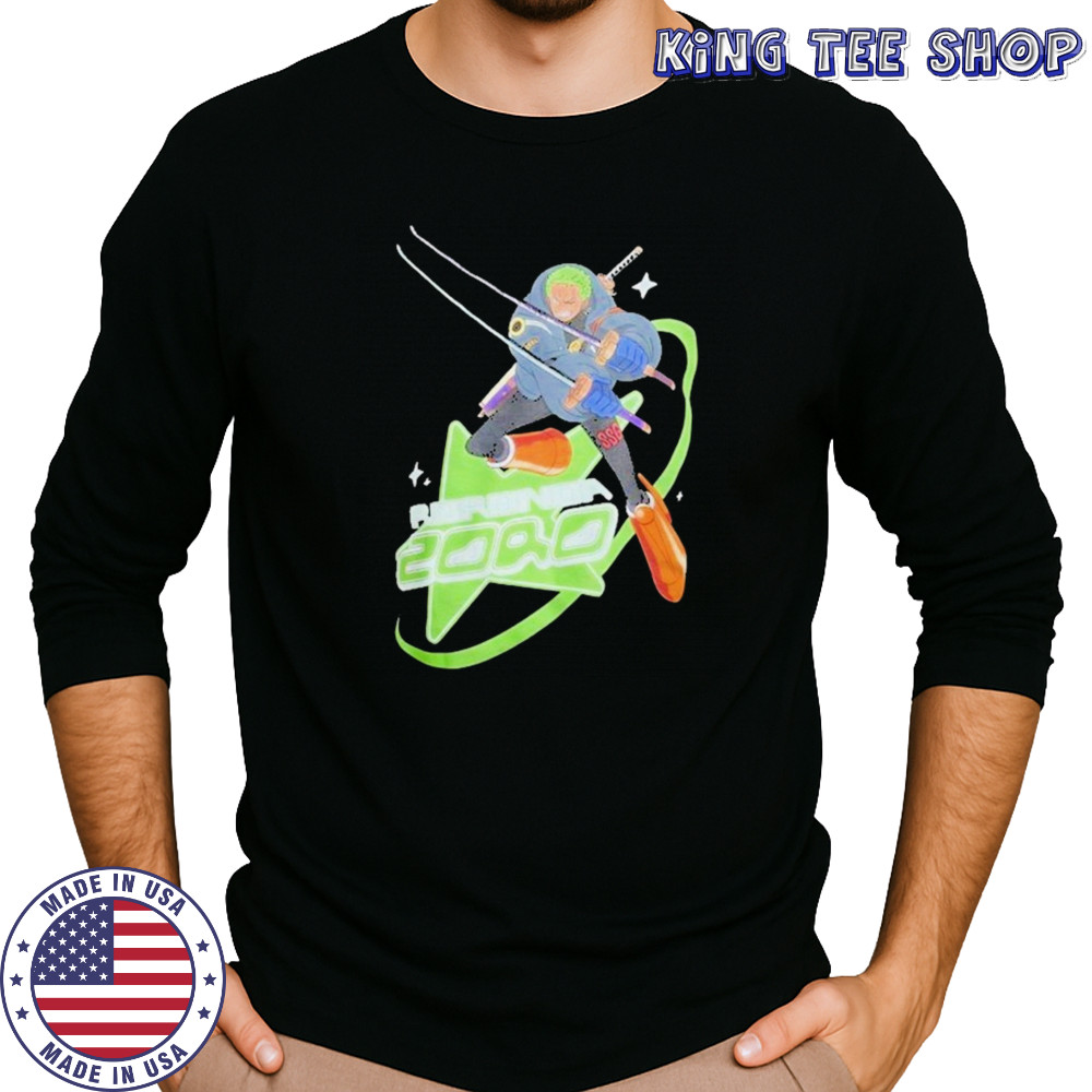 Zoro 2040 Futuristic Samurai T-shirt Long Sleeved