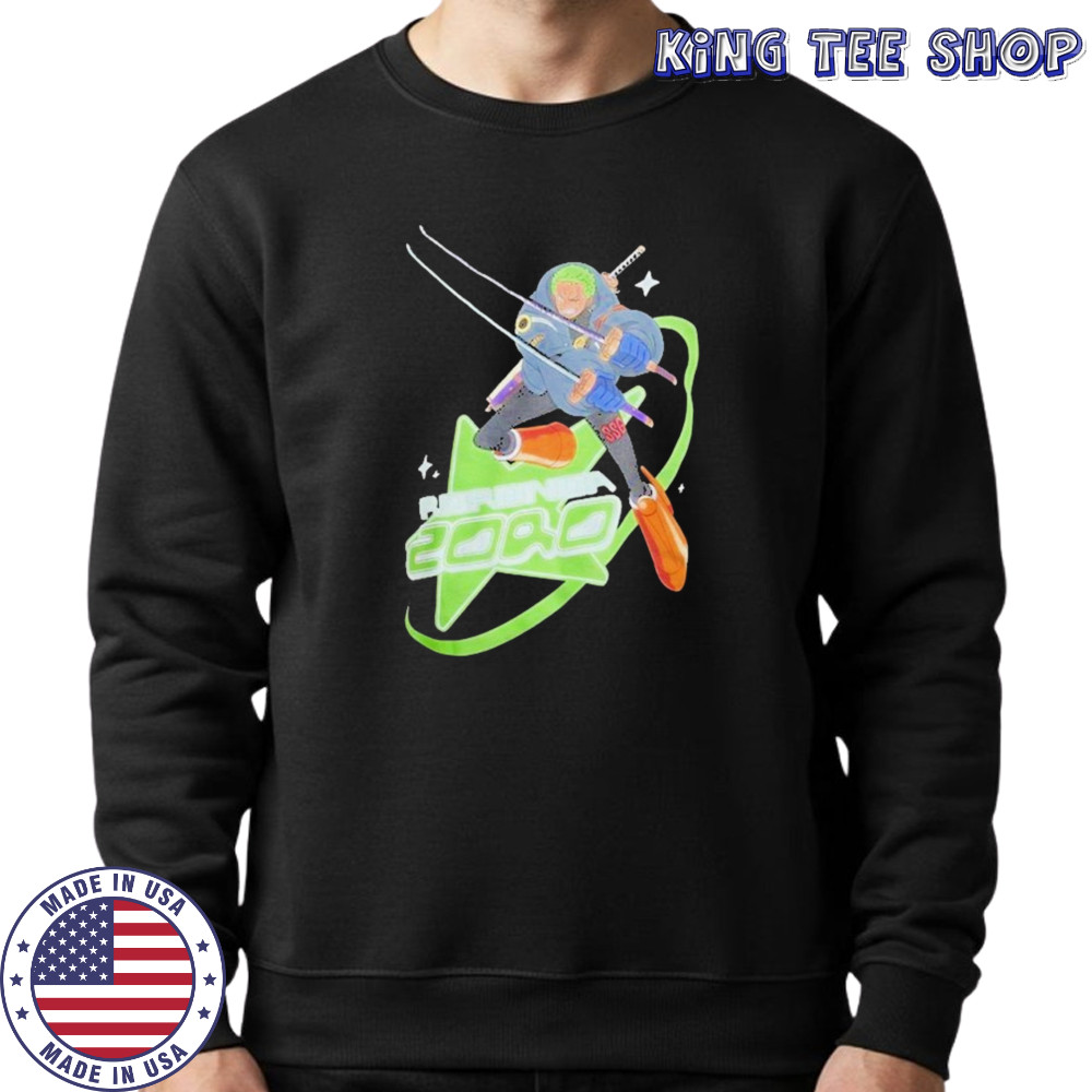 Zoro 2040 Futuristic Samurai T-shirt Sweatshirt