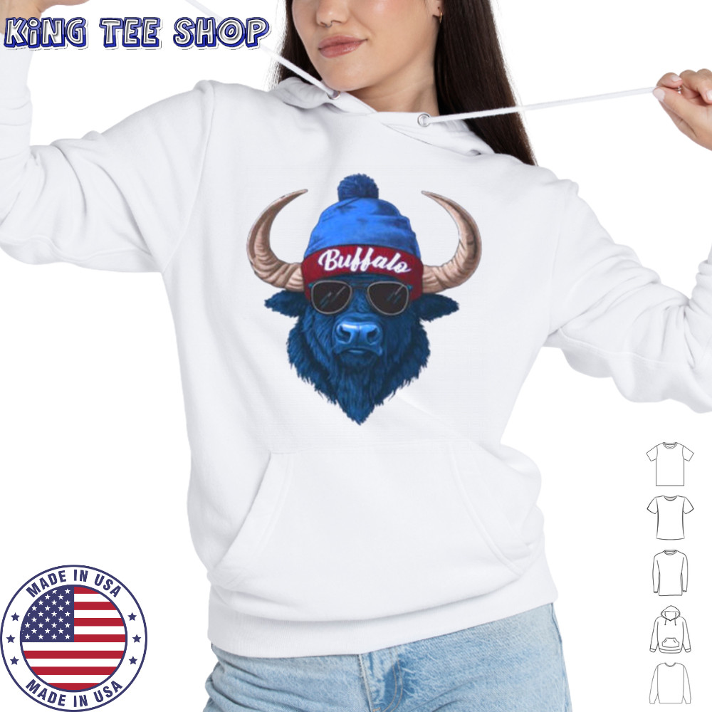 Buffalo Mascot Buffalo Football Fan Shirt Hoodie