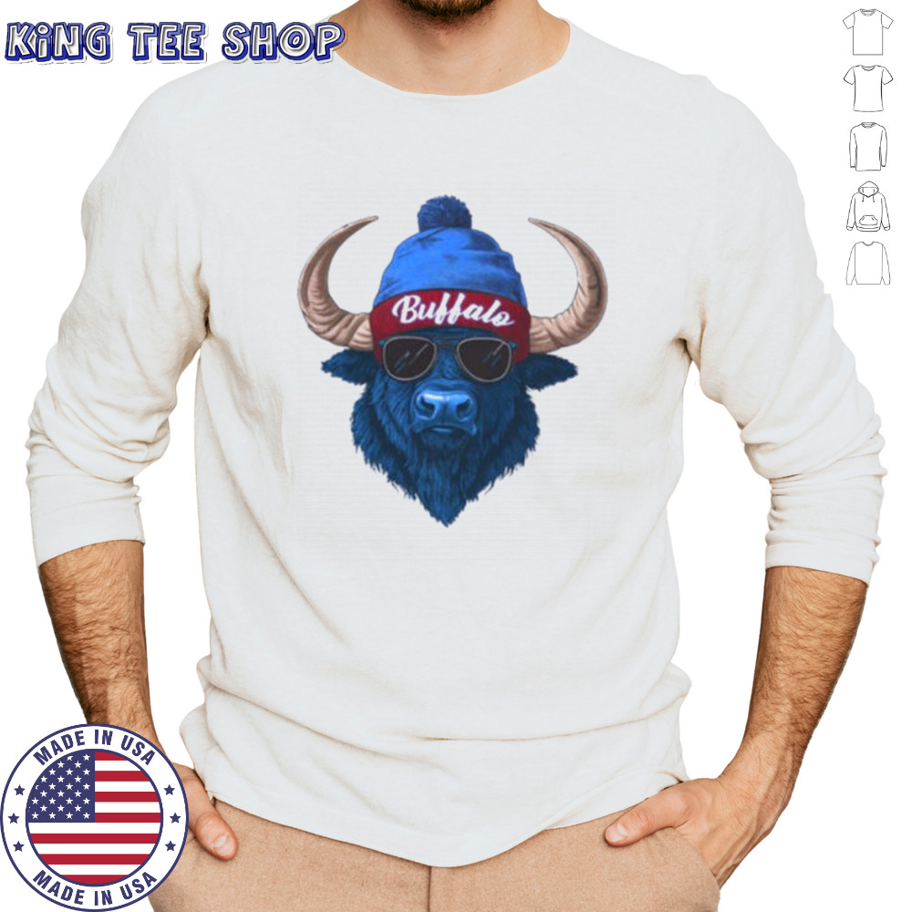 Buffalo Mascot Buffalo Football Fan Shirt Long Sleeved