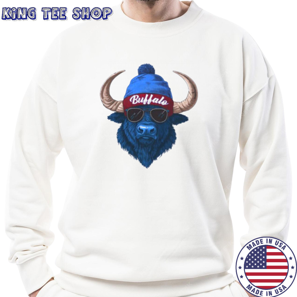 Buffalo Mascot Buffalo Football Fan Shirt Sweatshirt
