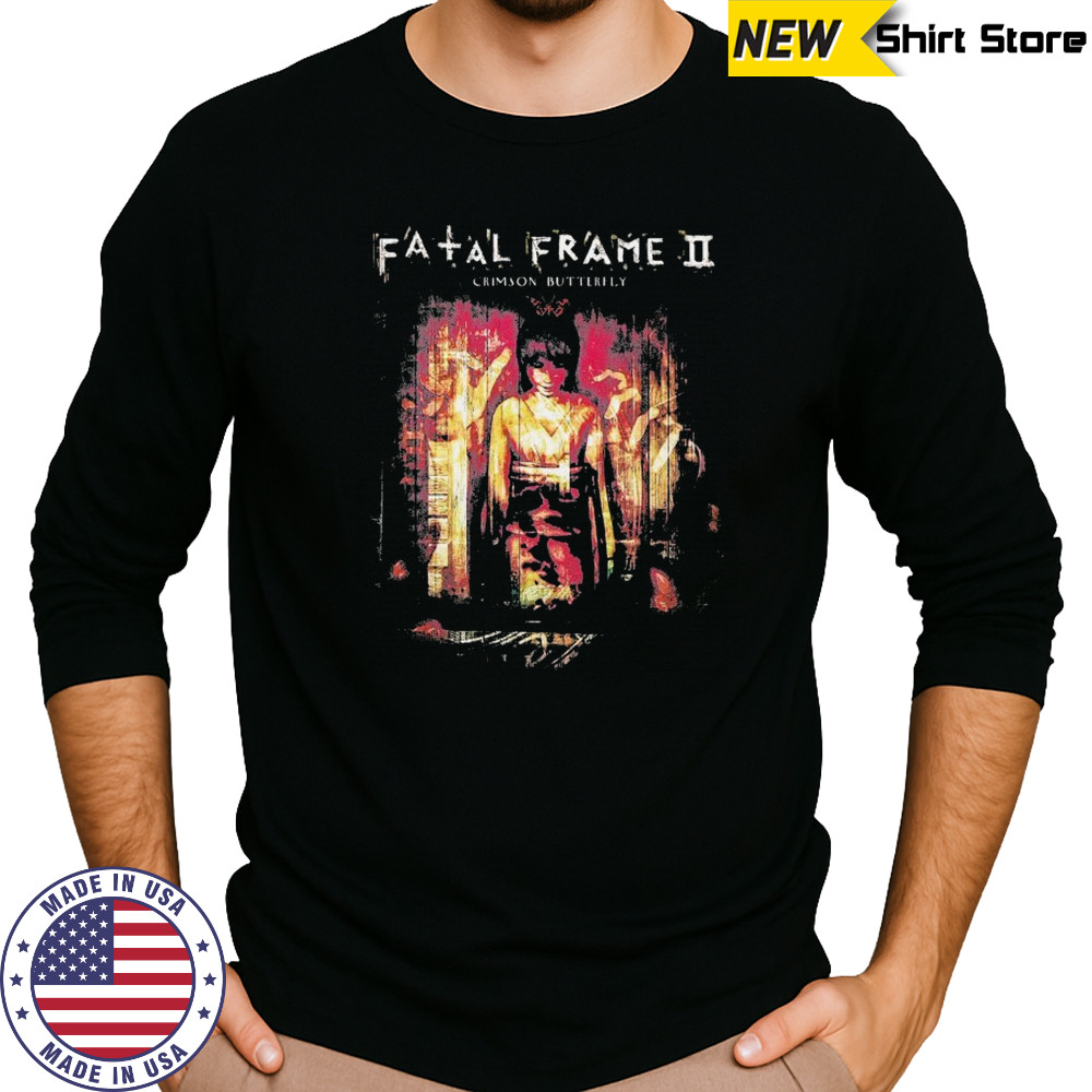 Fatal Frame 2 Crimson Butterfly T-shirt Long Sleeved
