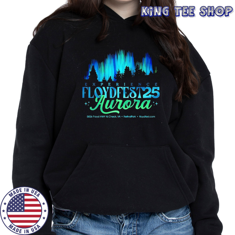 FloydFest Experience Aurora 2025 T-shirt Hoodie