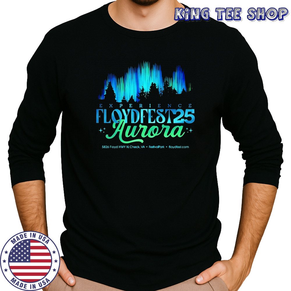 FloydFest Experience Aurora 2025 T-shirt Long Sleeved