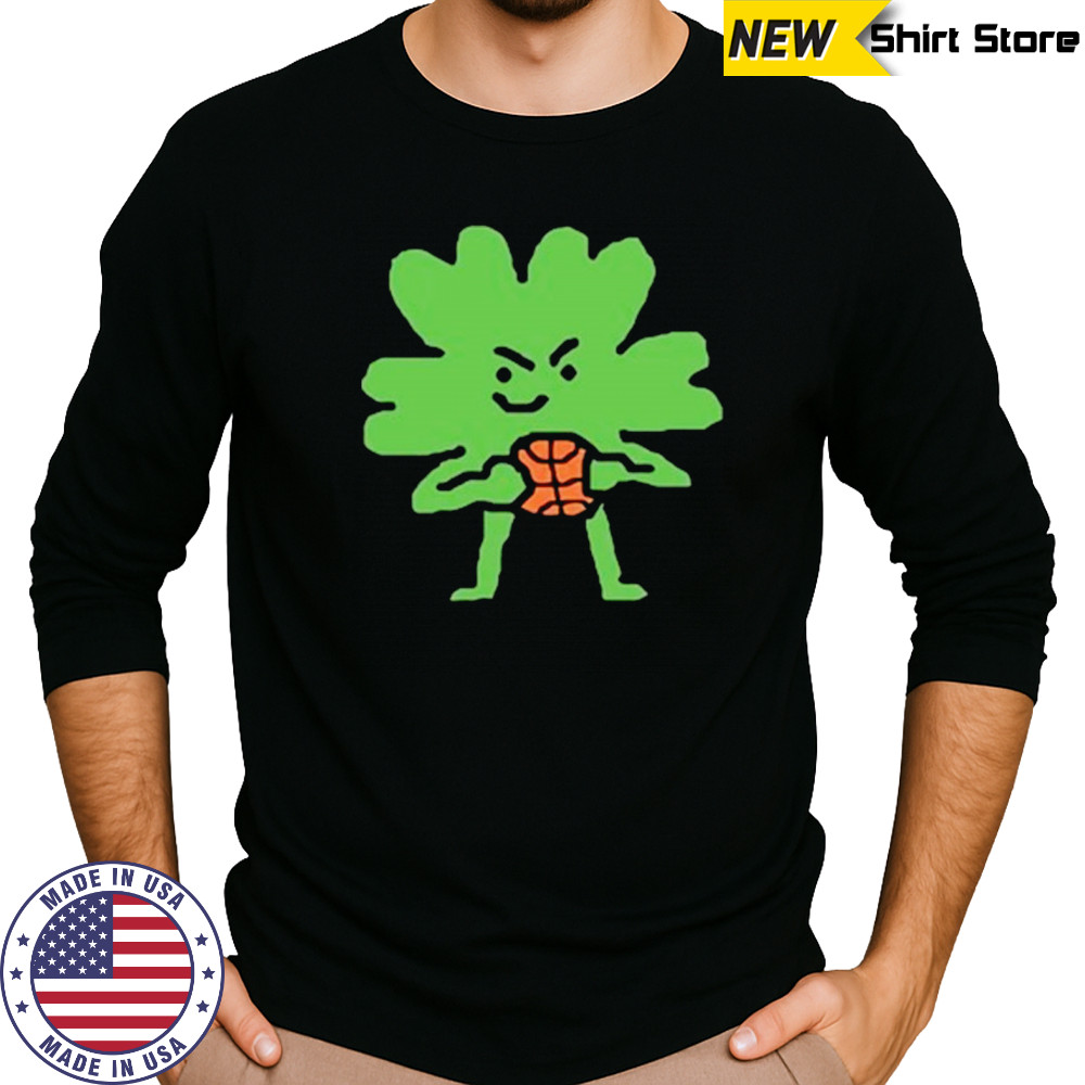 Four Leaf Clover T-Shirt Long Sleeved