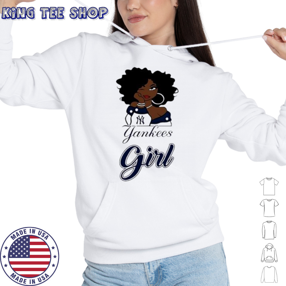 New York Yankees Girl cartoon shirt Hoodie