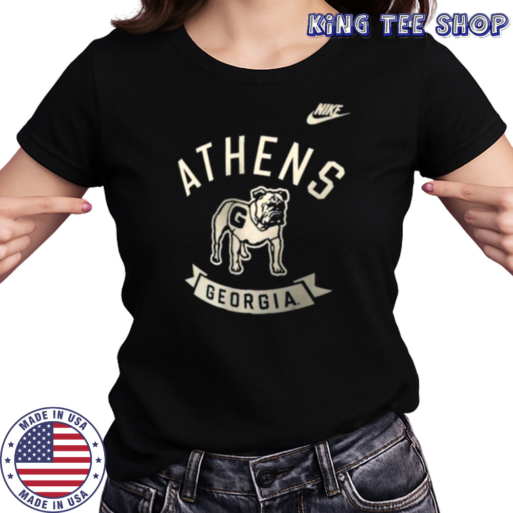 Nike Black Georgia Bulldogs Fashion Hometown Legend Dri FIT T Shirt Women's T-shirt