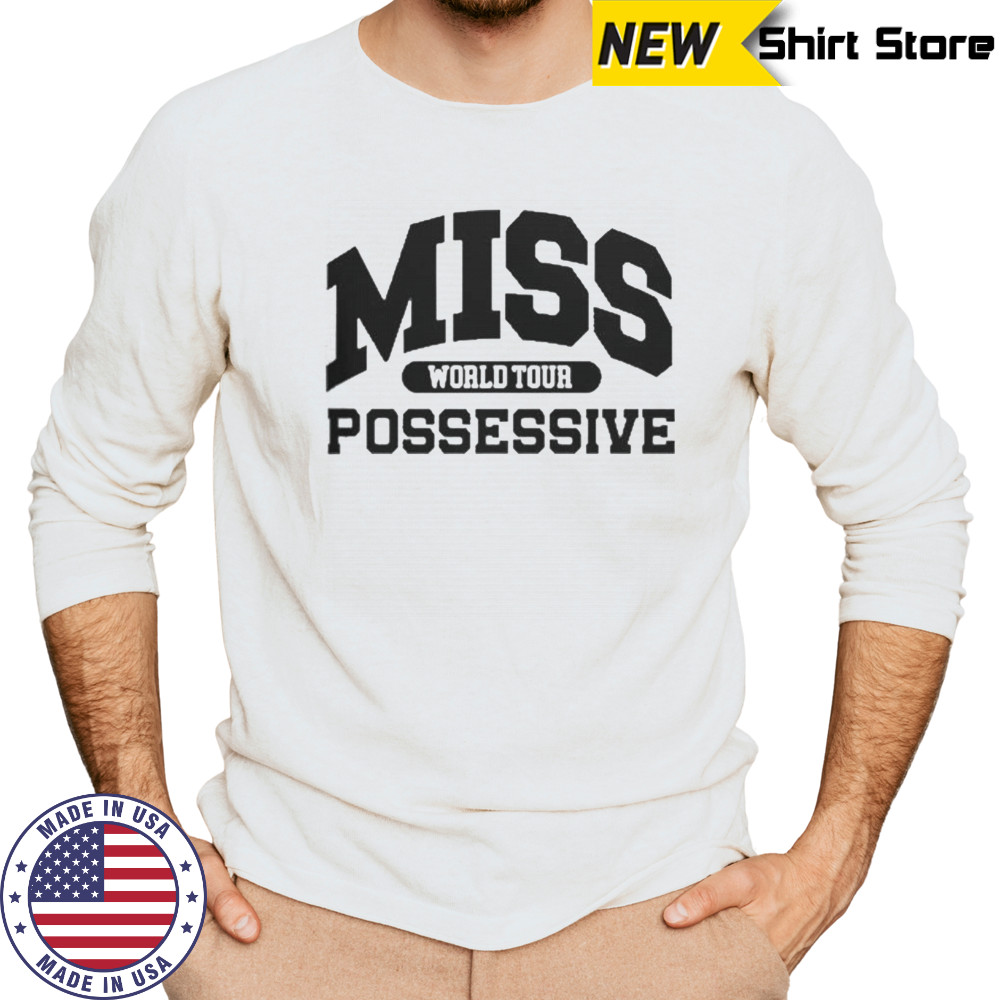Tate McRae Miss Possessive World Tour T-Shirt Long Sleeved