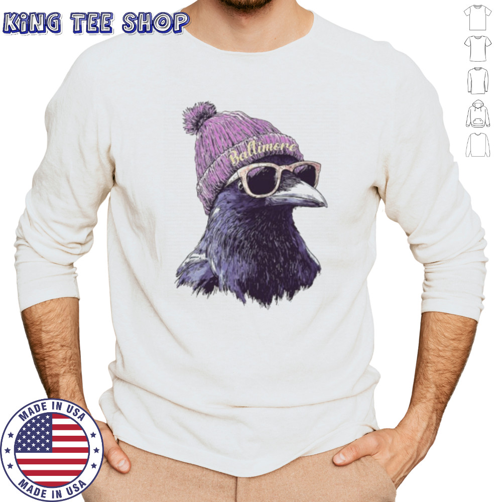 Trendy Game Day Baltimore Mascot Baltimore Football Fan Shirt Long Sleeved