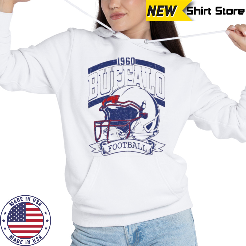 Vintage 90s Style Buffalo Football Game Day Shirt Hoodie