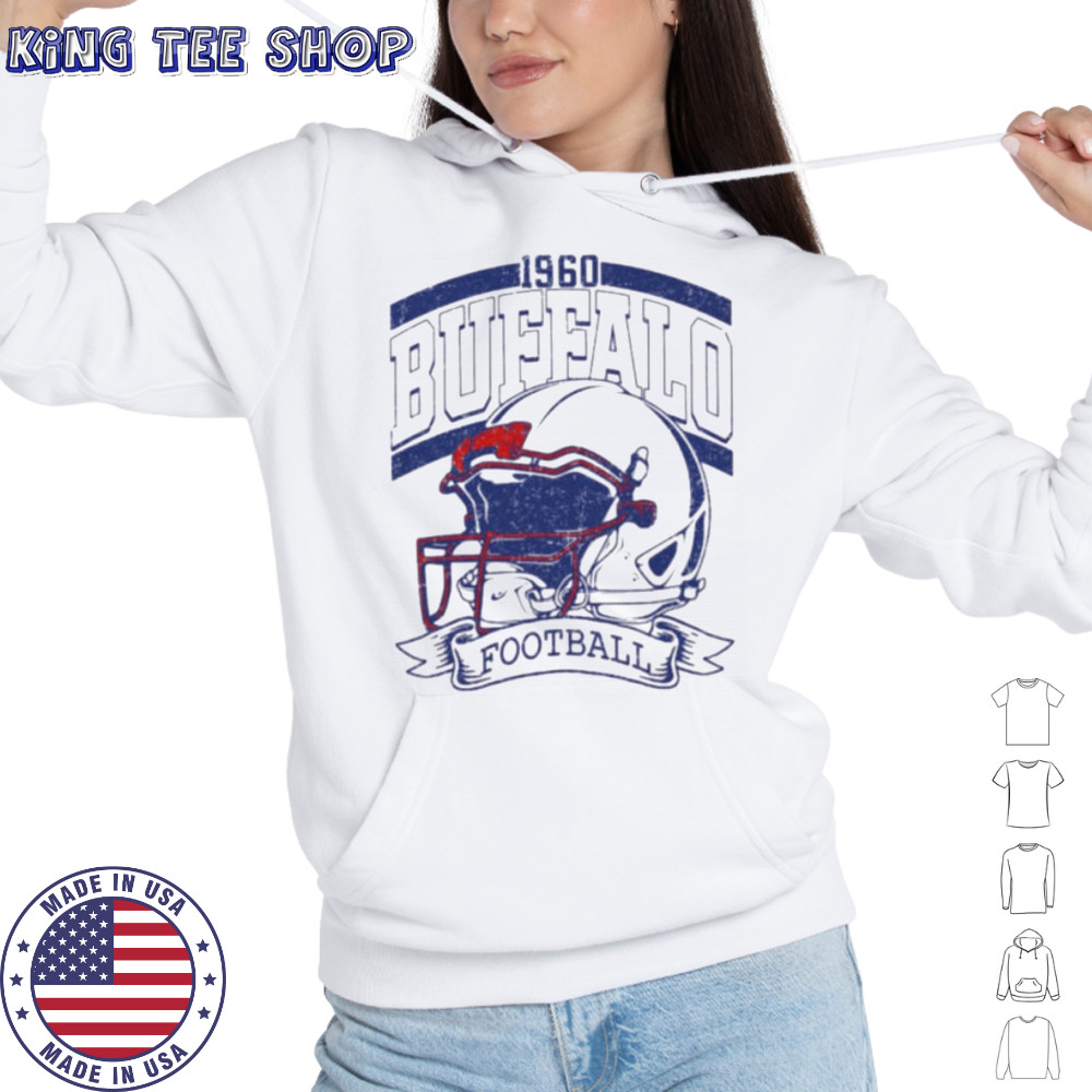 Vintage 90s Style Buffalo Football Game Day Shirt Hoodie
