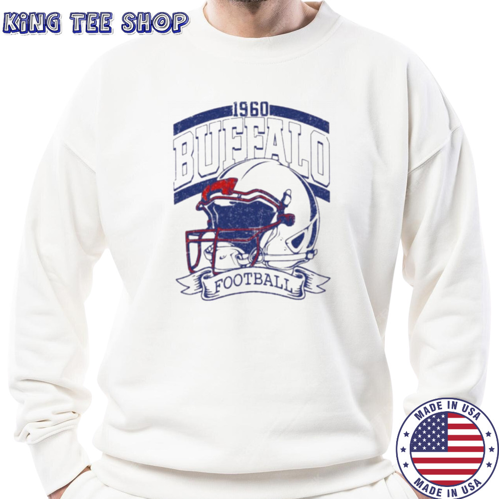 Vintage 90s Style Buffalo Football Game Day Shirt Sweatshirt