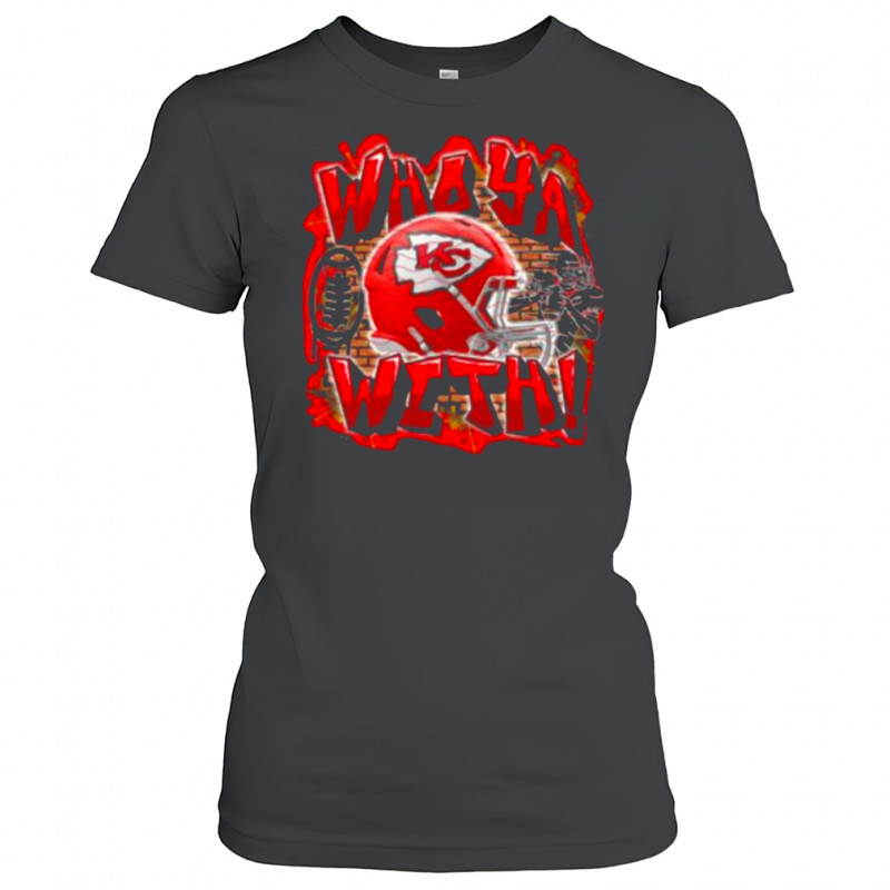 Who Ya With Kansas City Chiefs NFL Shirt Women's T-shirt
