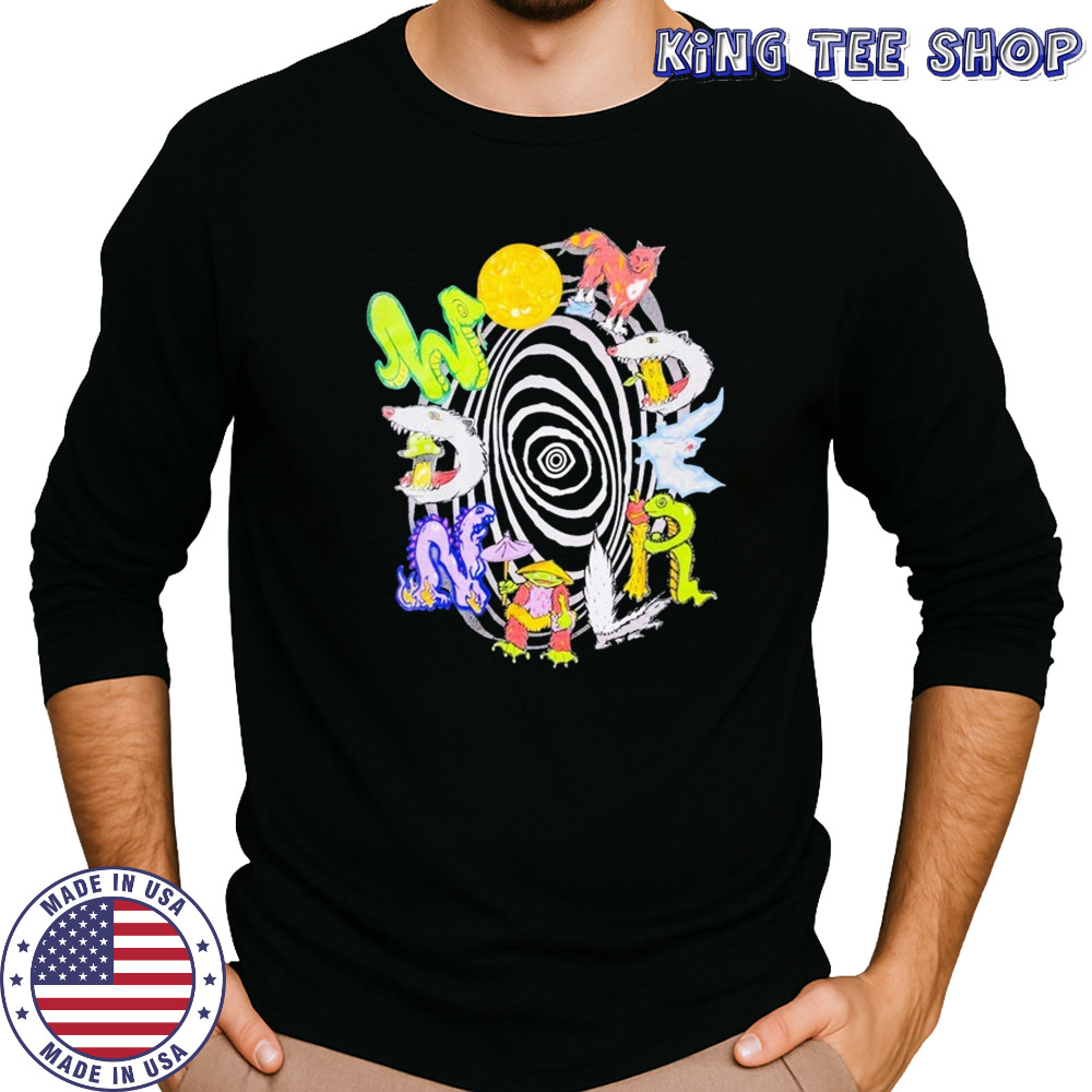 Nocturnal Wonderland Shape Shifters T-shirt Long Sleeved